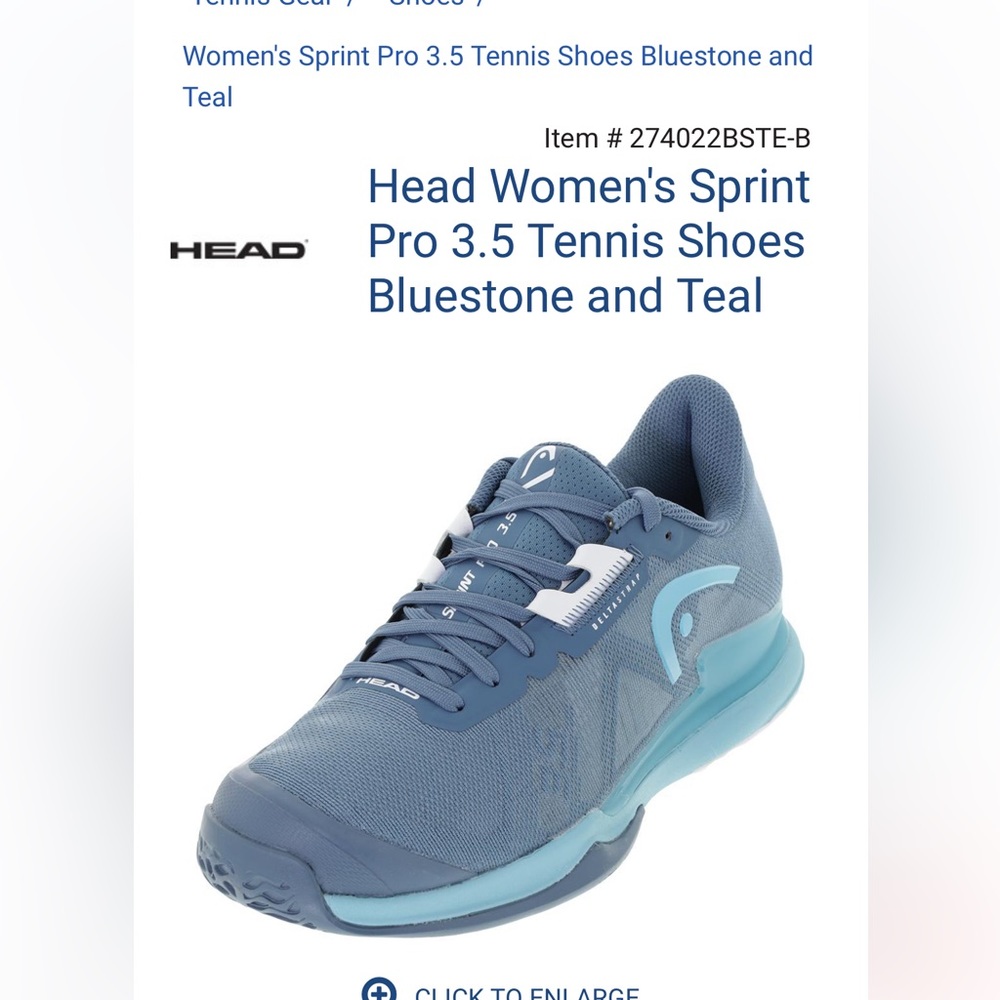 Head sprint pro 3.5  size 6